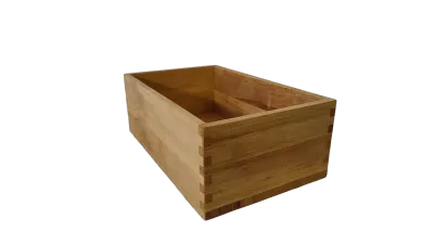 Olšová bedýnka otevřená 27,5cm